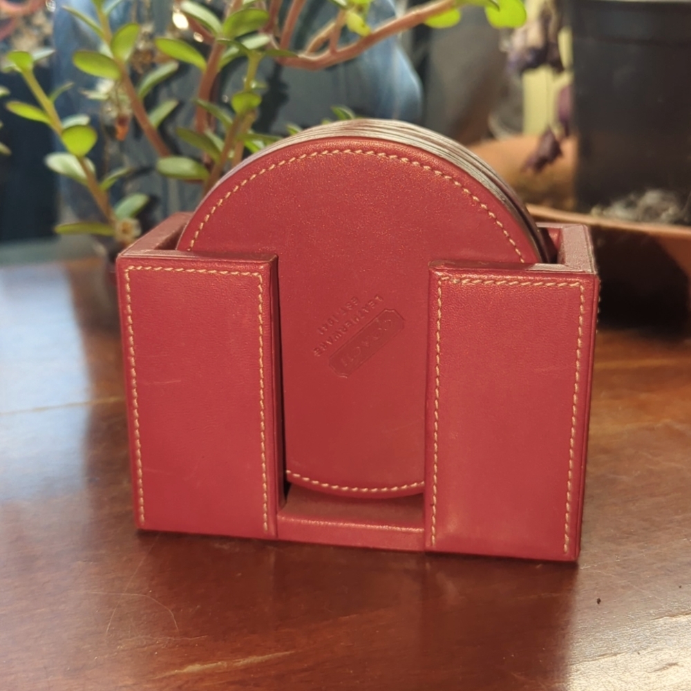 Rare Vintage Coach coasters